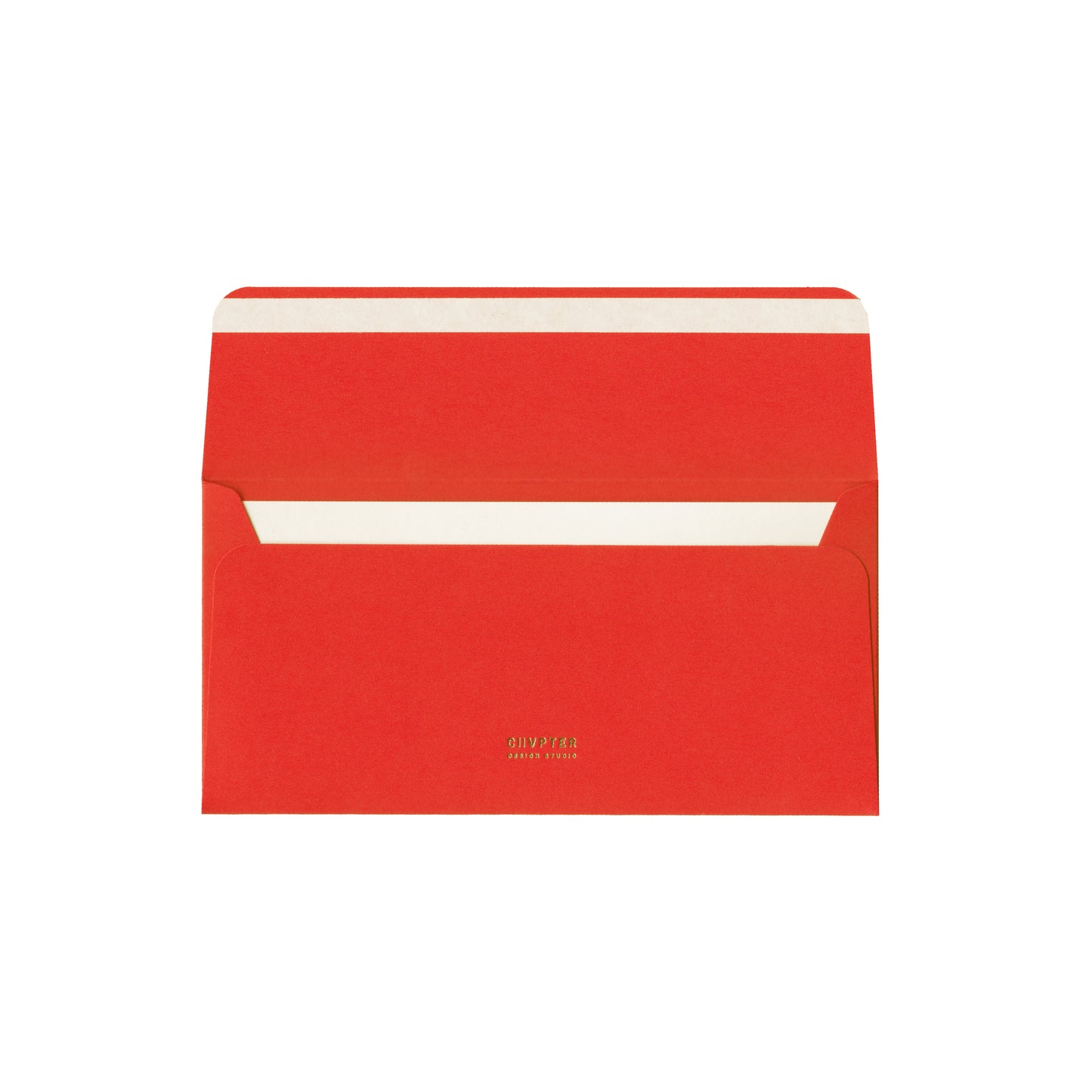 Dovanų vokas AW'25 Gold- Santa Red /aukštos kokybės folijavimas / HO HO HO