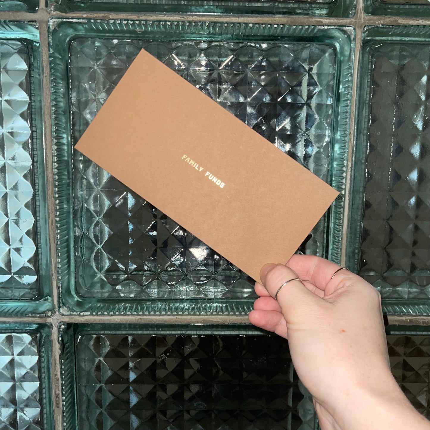 Gift envelope SS'24 TABACCO GOLD /high quality foiling/