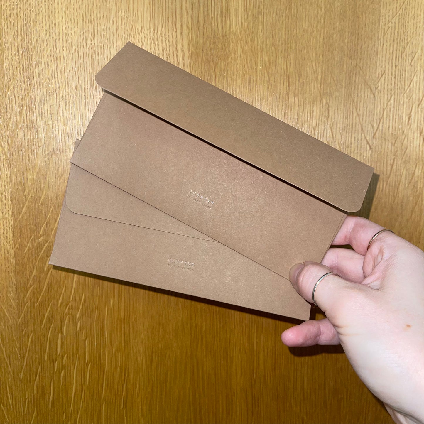 Gift envelope SS'24 TABACCO GOLD /high quality foiling/