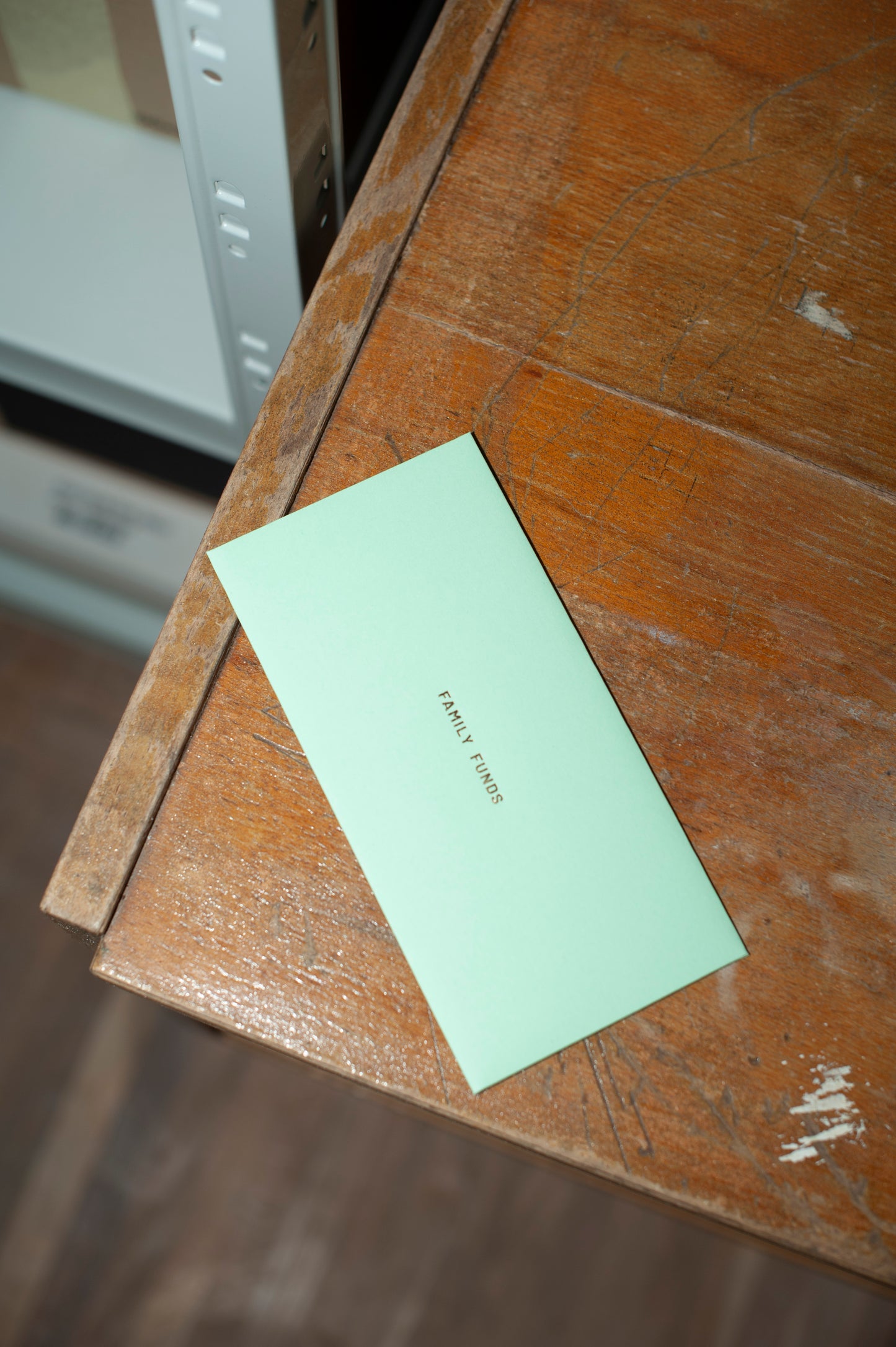 Gift envelope SS'24 GOLD MINT /high quality foiling/