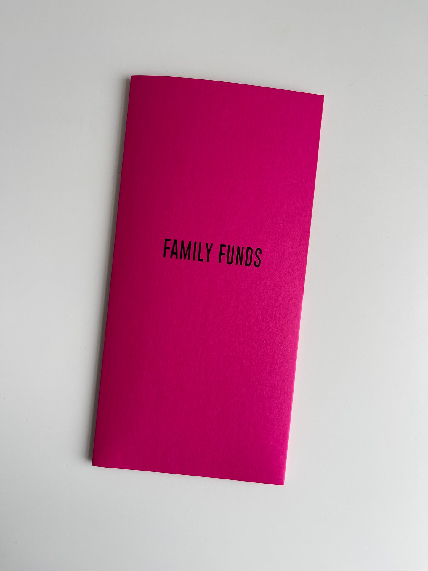 FAMILY FUNDS / Money envelope for a gift