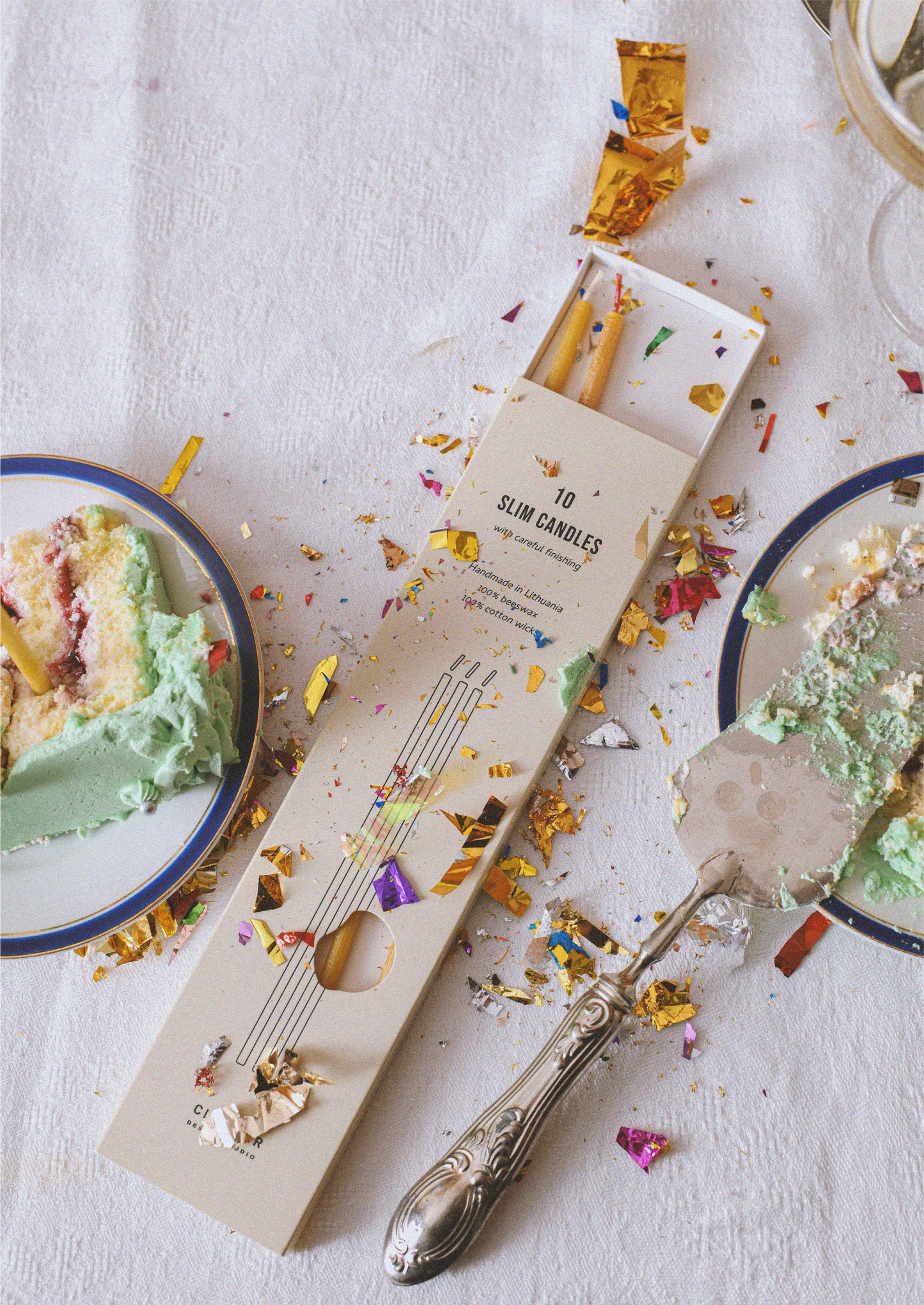 Birthday candles "SLIM CANDLES"