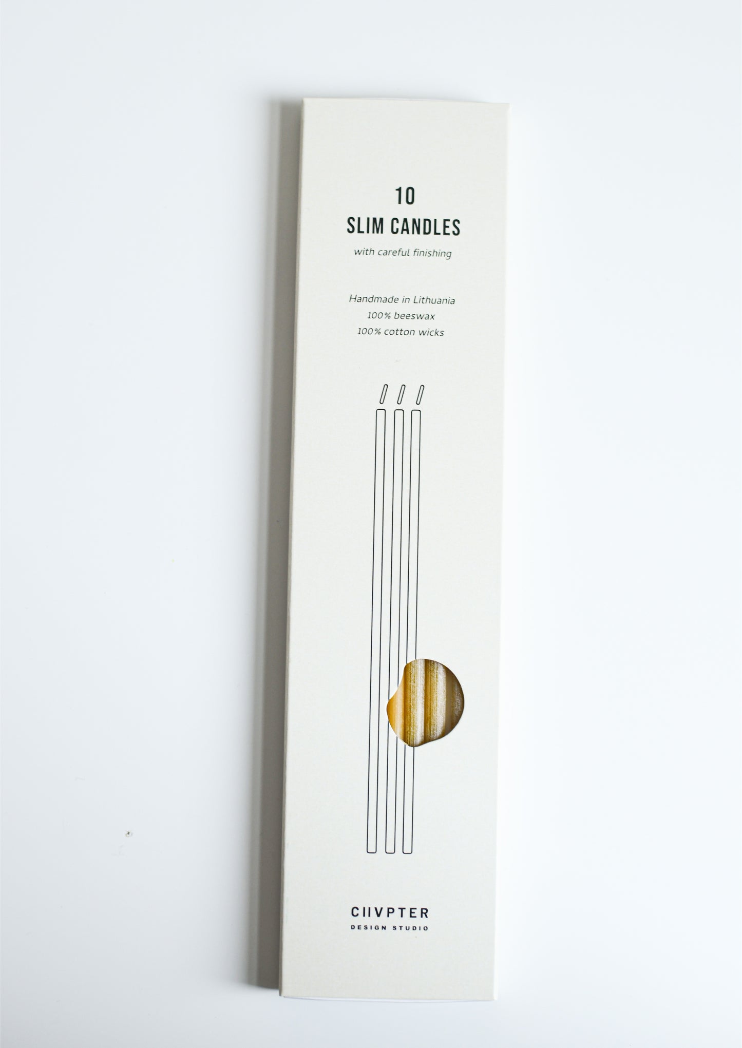 Birthday candles "SLIM CANDLES"