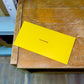 Dovanų vokas AW'24 RED YELLOW /aukštos kokybės folijavimas /