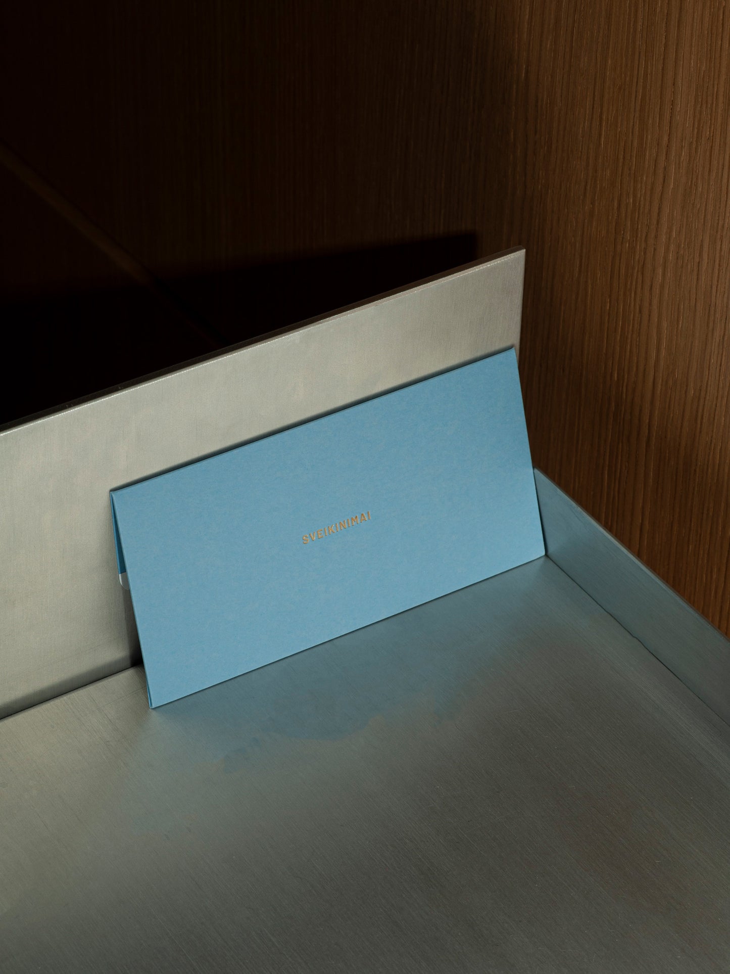 GREETINGS envelope AW'24 – high quality foiling (3 colors to choose from)