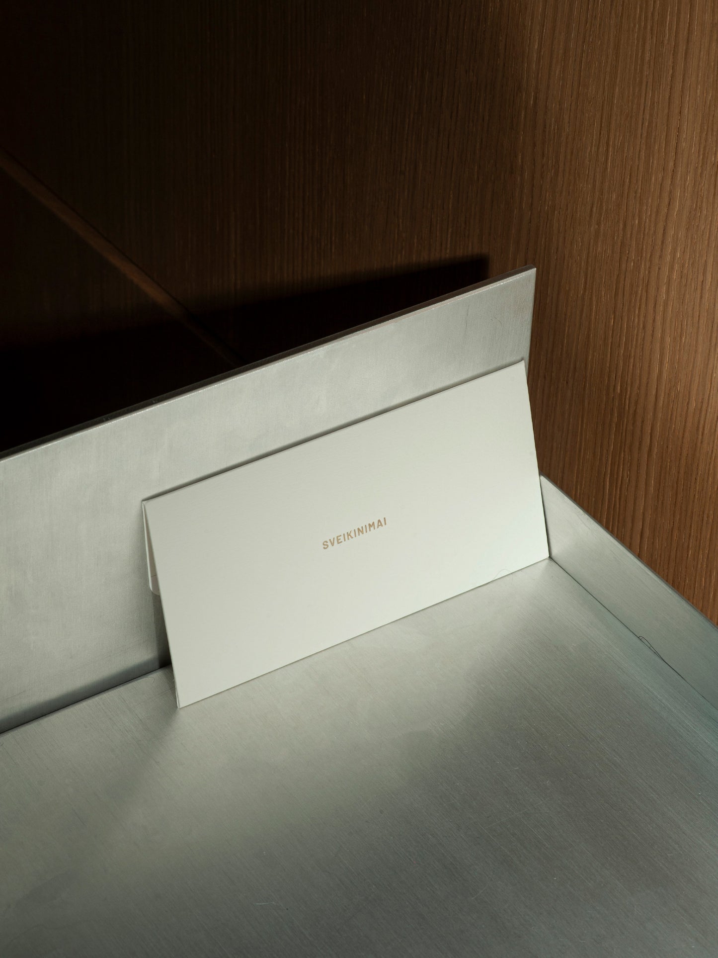 GREETINGS envelope AW'24 – high quality foiling (3 colors to choose from)
