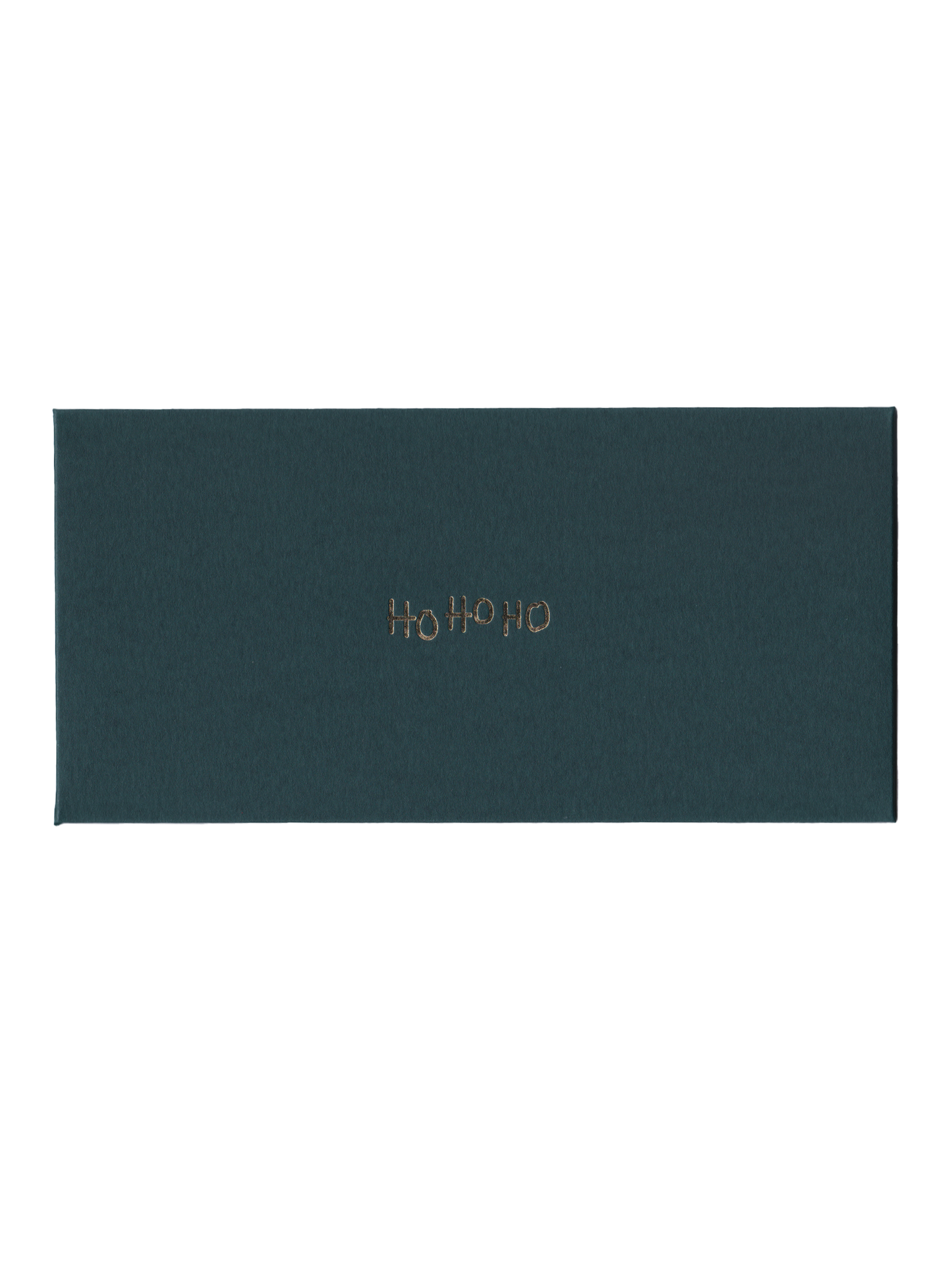 Dovanų vokas AW'25 Gold- Santa Red /aukštos kokybės folijavimas / HO HO HO